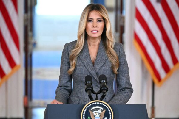 Melania Trump attacks claims about her and Jeffrey Epstein