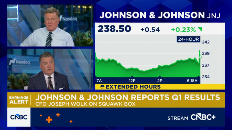 Johnson & Johnson Q1 profit beats estimates