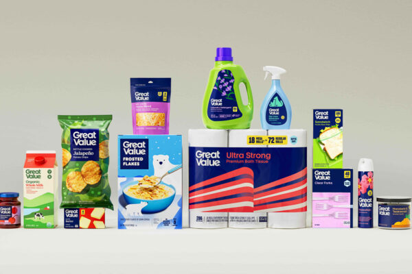 Walmart redesigns Great Value private label brand