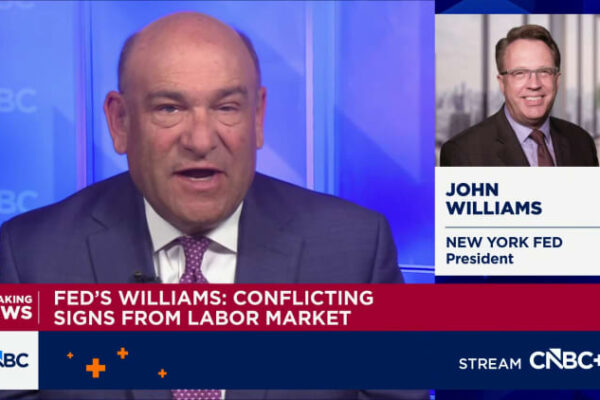 New York Fed President Williams worries war will slow growth, aggravate inflation