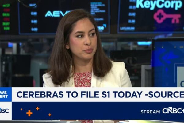 AI chipmaker Cerebras set to file for IPO as soon as today