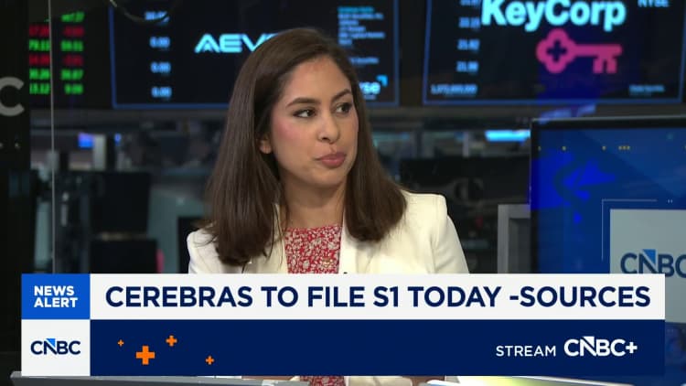 AI chipmaker Cerebras set to file for IPO as soon as today