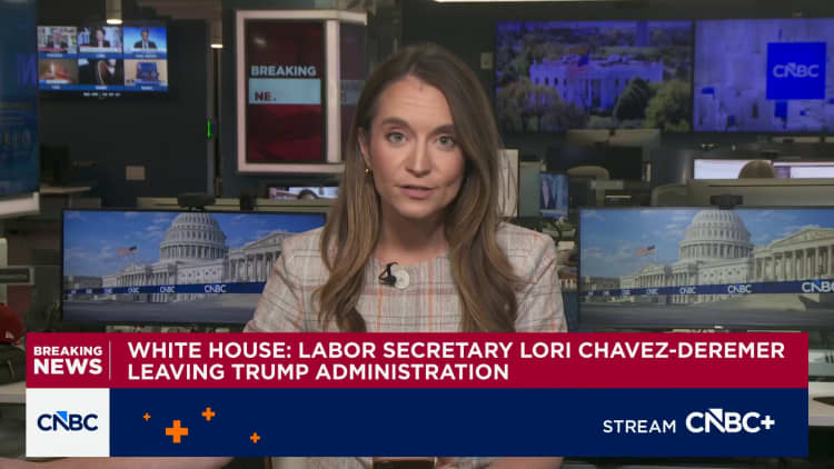 Labor Secretary Lori Chavez-DeRemer leaves Trump cabinet