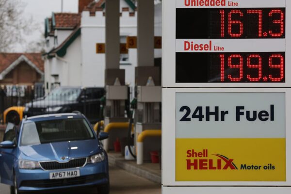 UK inflation jumps to 3.3% in March as fuel prices surge