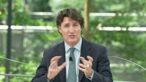 Trudeau says US, Europe nearly drove Canada towards China