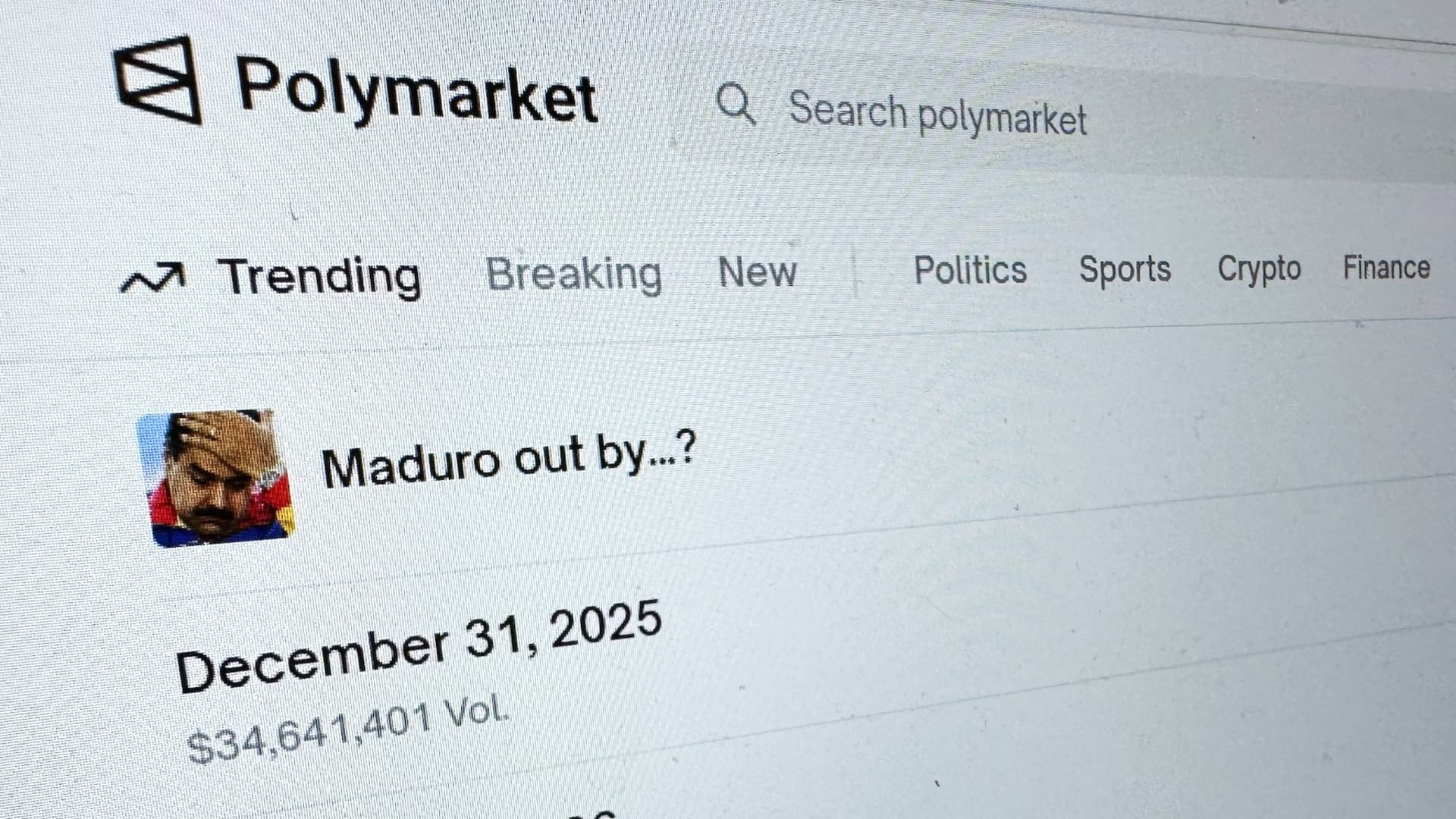 Special Forces soldier in Polymarket Maduro bets case bonds out