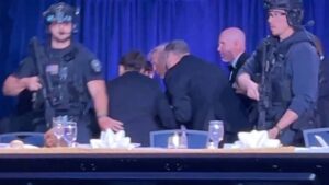Scenes from the White House Correspondents’ Dinner shooting