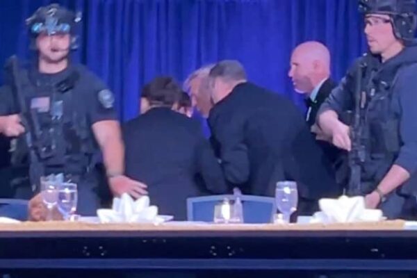 Scenes from the White House Correspondents’ Dinner shooting