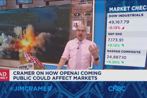 Jim Cramer says this could be the biggest threat to the market’s rally