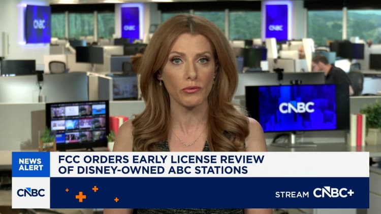 FCC launches review of Disney broadcast licenses