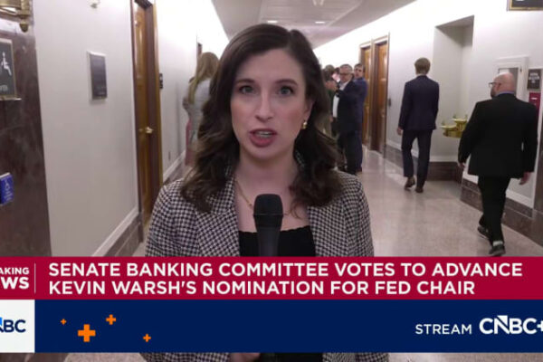 Trump Fed pick Kevin Warsh clears key Senate hurdle, teeing up final vote