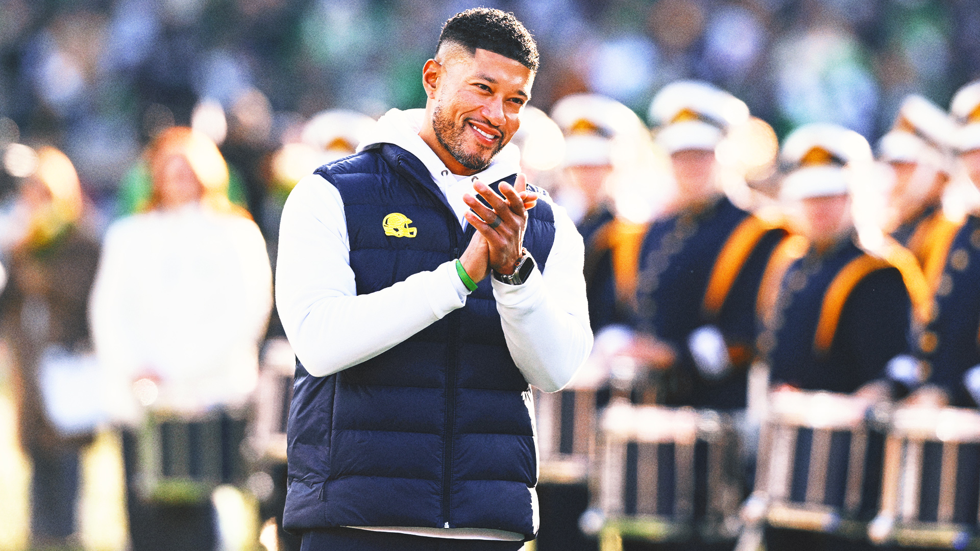 Freeman on Giants Job Pitch: Coaching ‘Special’ Jeremiyah Love ‘Intriguing’