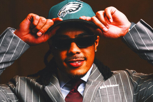 NFL Draft Video Shows Eagles Taking Makai Lemon As He Was Talking to Steelers