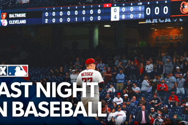 Last Night in Baseball: A Near No-No For Guardians Thriving Rookie