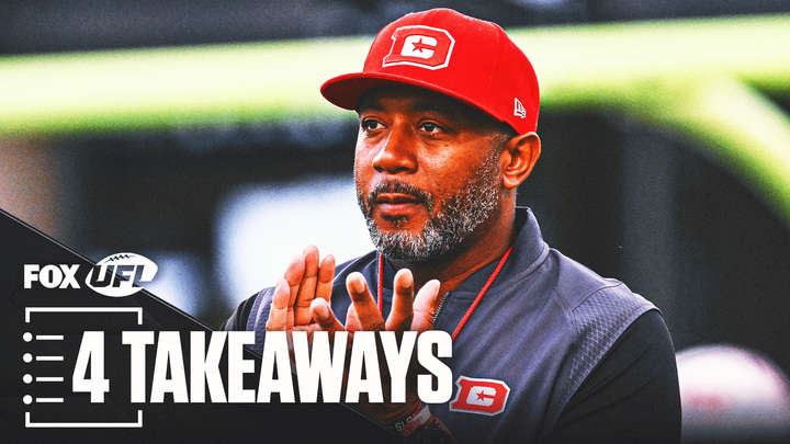 4 Takeaways: UFL Week 2