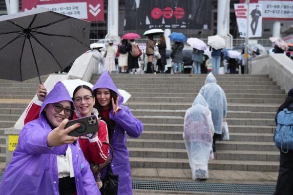 Thousands of fans gather as BTS launches world tour in South Korea