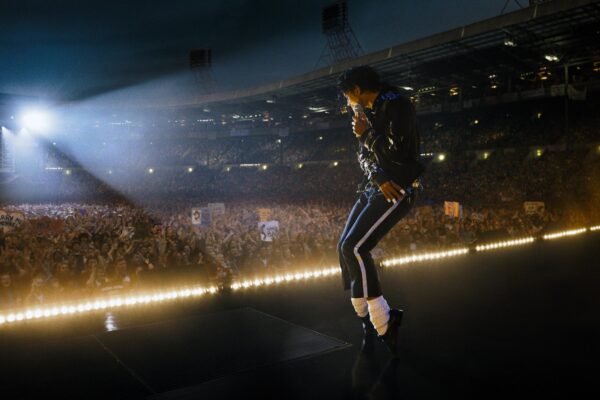 ‘Michael’ moonwalks to  million opening, shattering record for music biopics