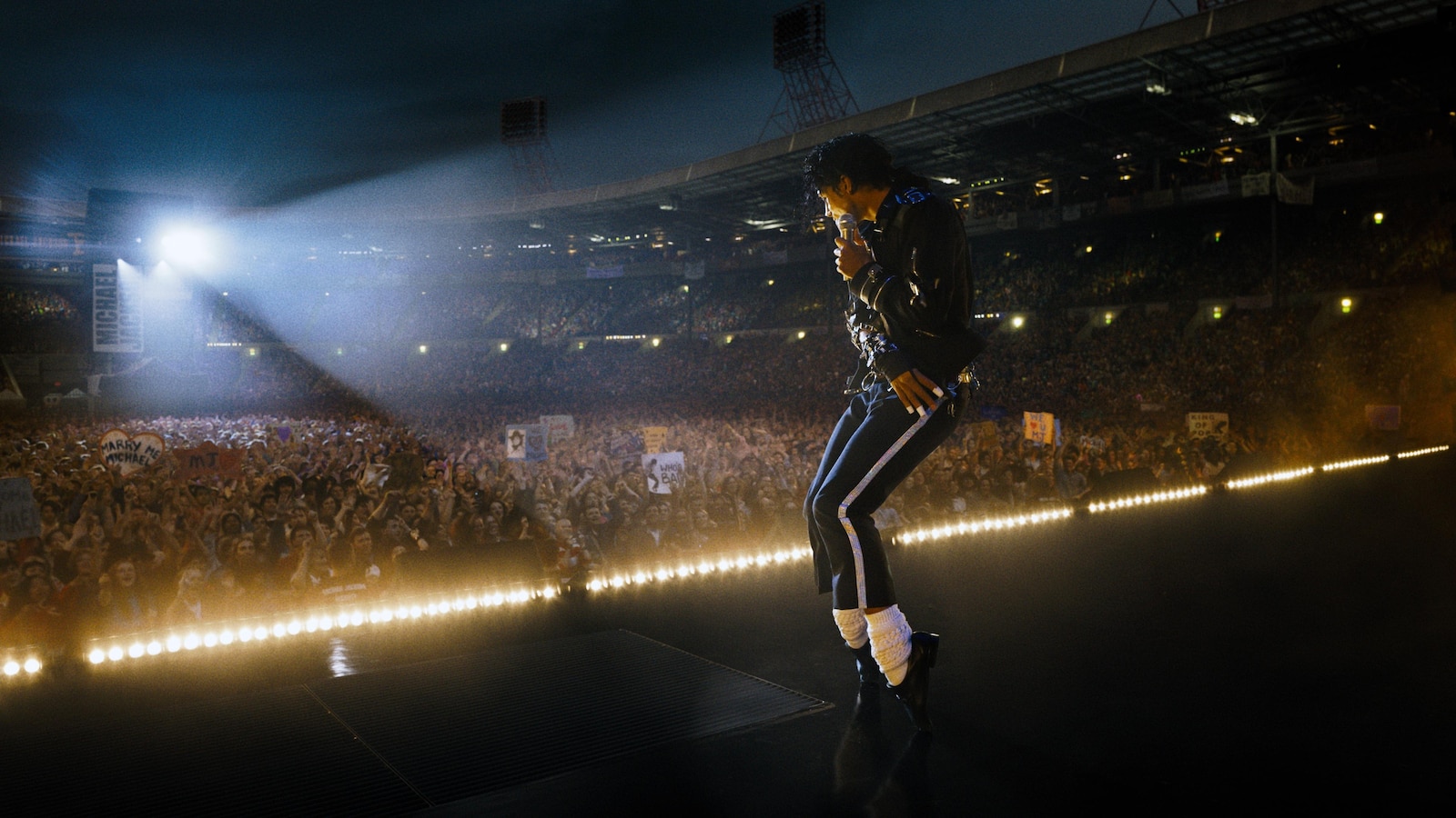 ‘Michael’ moonwalks to  million opening, shattering record for music biopics