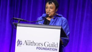 Former Librarian of Congress Carla Hayden cheered as she wins Authors Guild honor