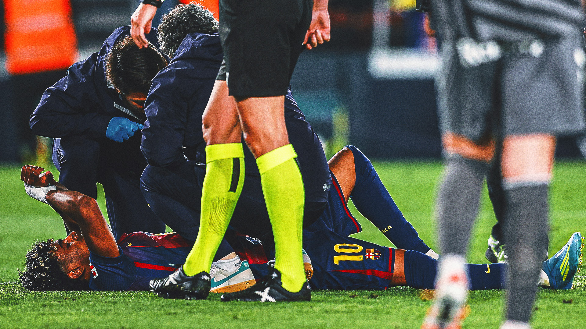 Barcelona’s Lamine Yamal Forced Off Due To Injury Moments After Scoring