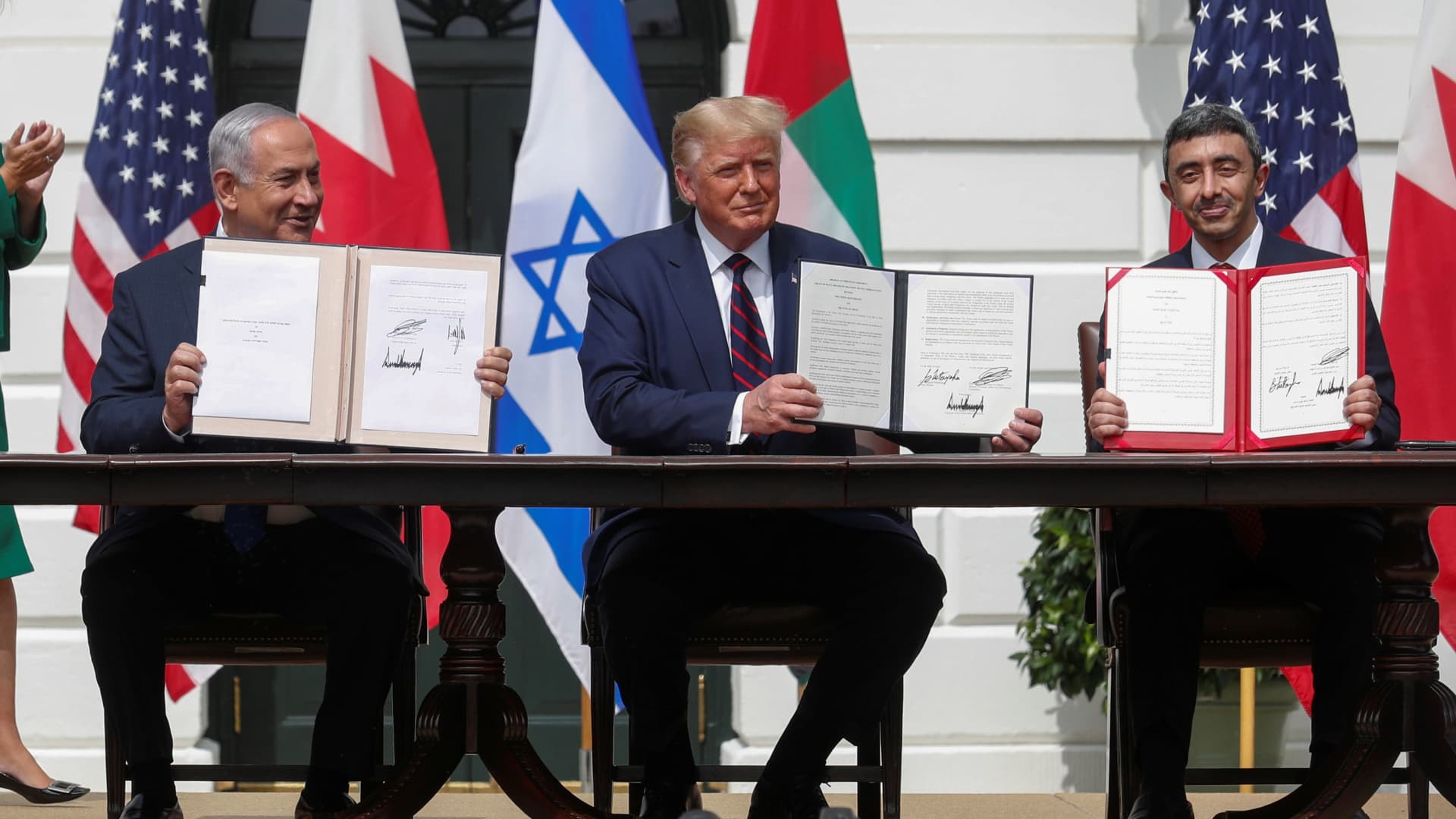Trump links Abraham Accords to Iran deal