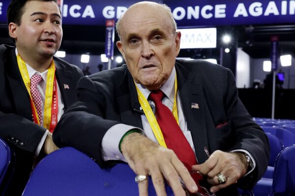 Rudy Giuliani in critical condition in hospital, Trump says