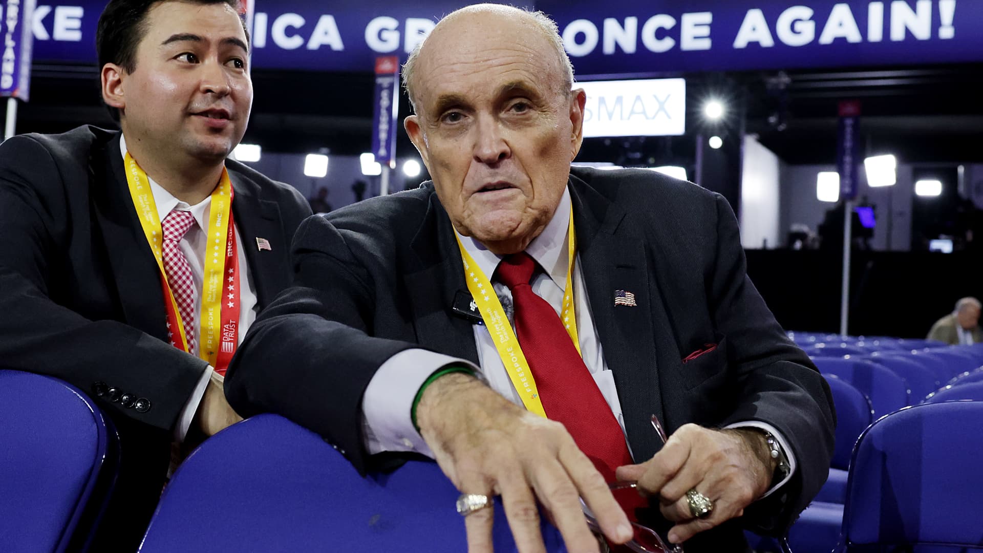 Rudy Giuliani in critical condition in hospital, Trump says