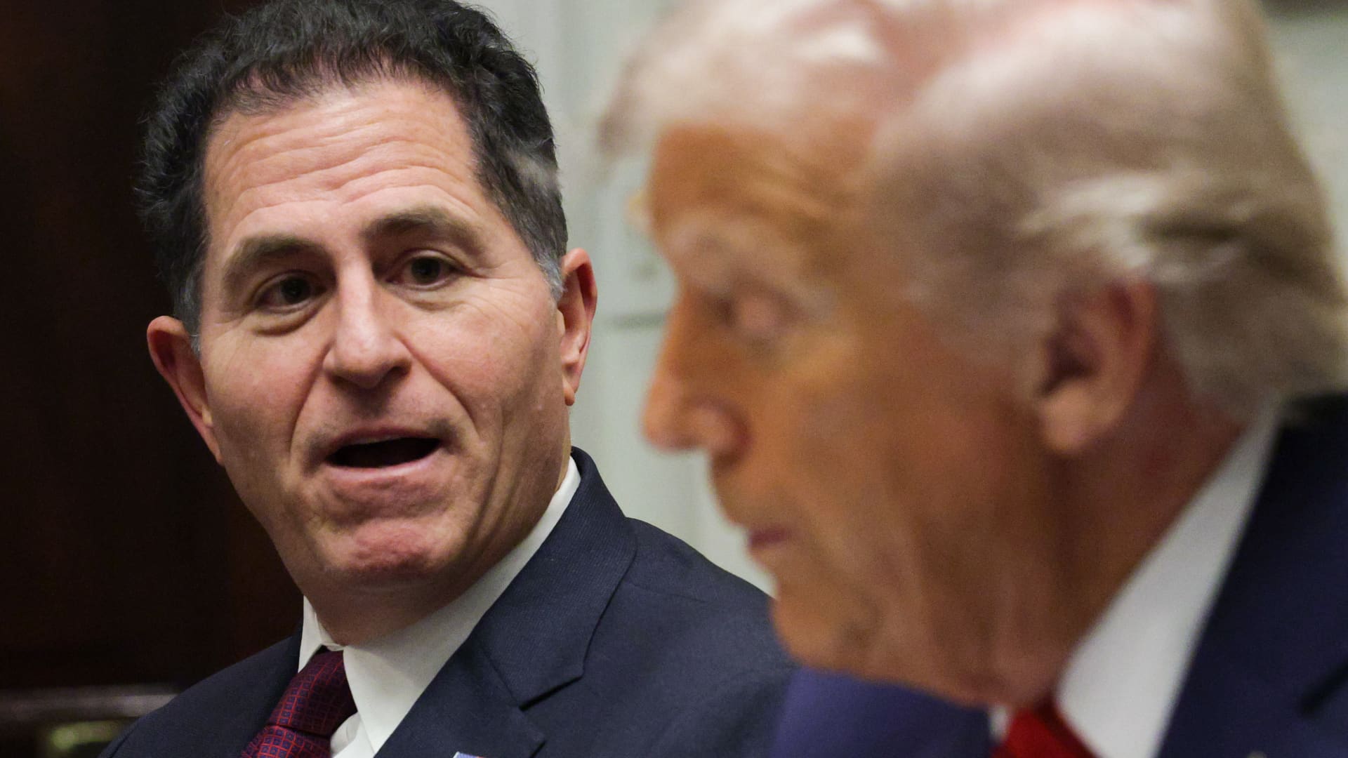 Michael Dell courted Trump early. His company has reaped rewards