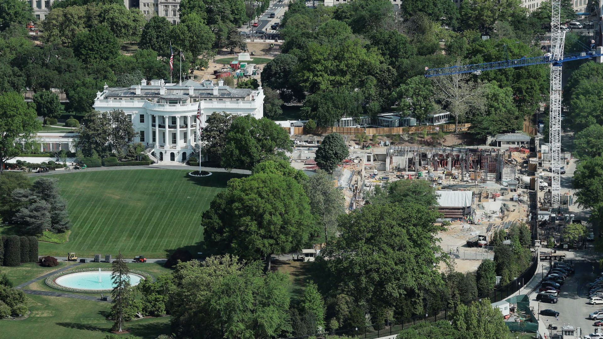 Trump ballroom security funding blocked by Senate parliamentarian