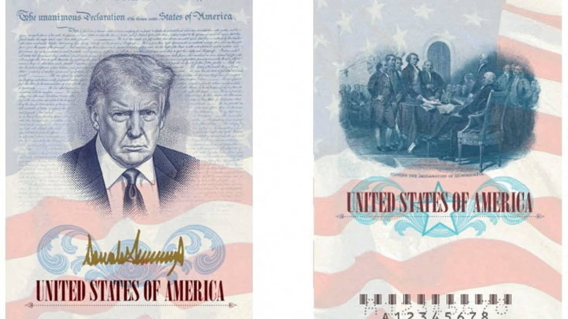 Trump’s face doesn’t belong on U.S. passport, senators tell Rubio