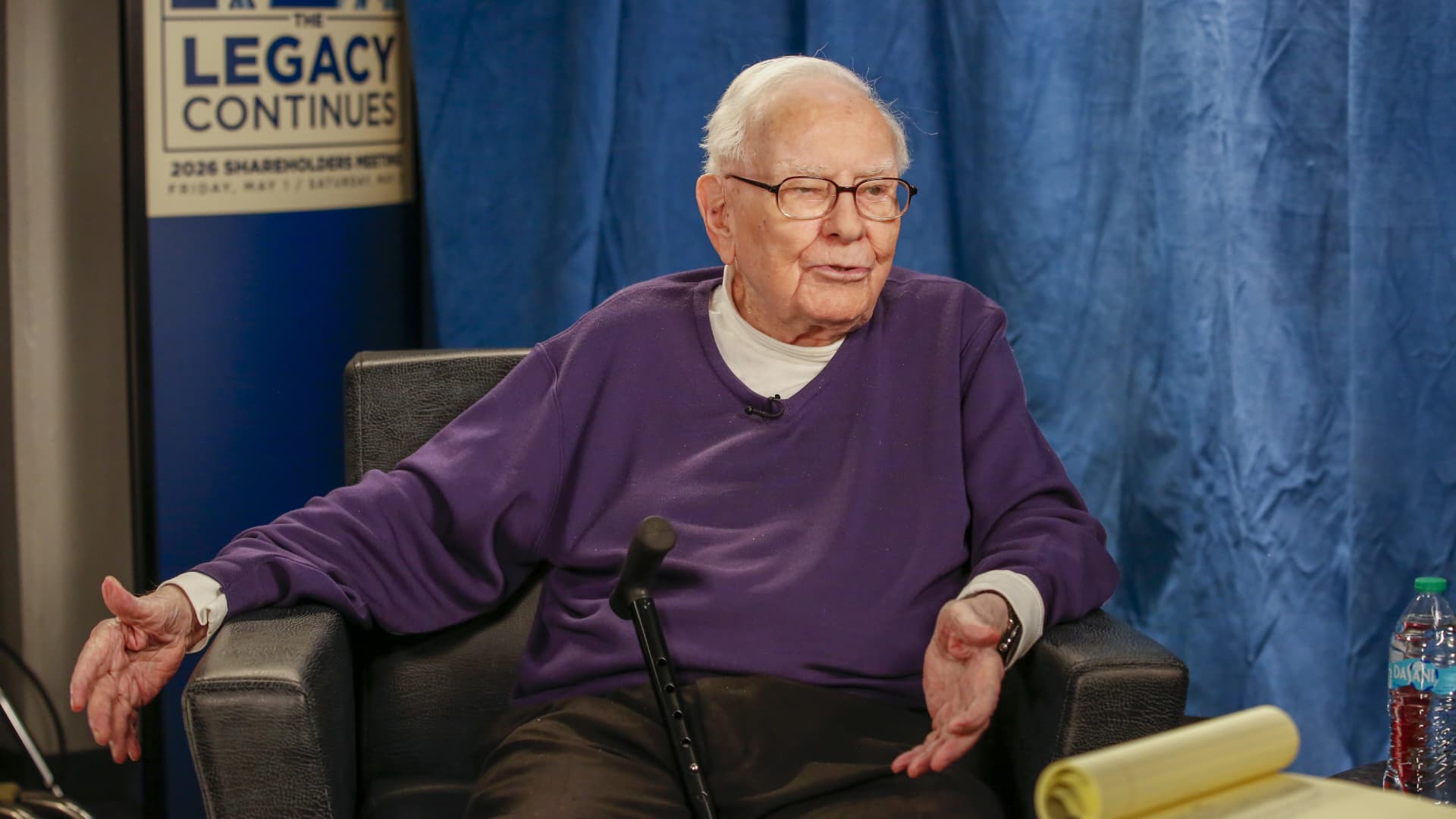 Warren Buffett teased to CNBC a ‘tiny purchase’ in March. Berkshire filing may have revealed it