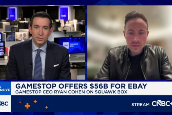 Traders are doubtful Cohen’s GameStop can pull off monster eBay acquisition