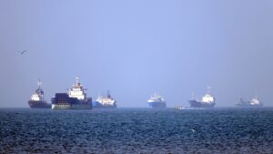 Maersk ship transits Strait of Hormuz under U.S. military protection