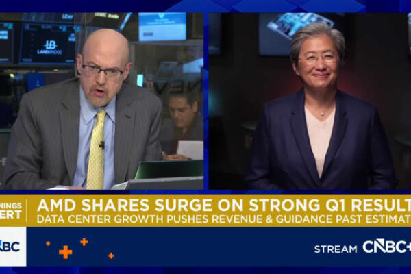 AMD’s Su explains massive forecast change as stock roars on earnings