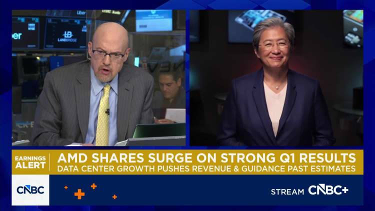 AMD’s Su explains massive forecast change as stock roars on earnings