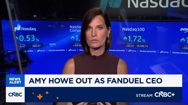 FanDuel CEO Amy Howe out after five years at the sportsbook
