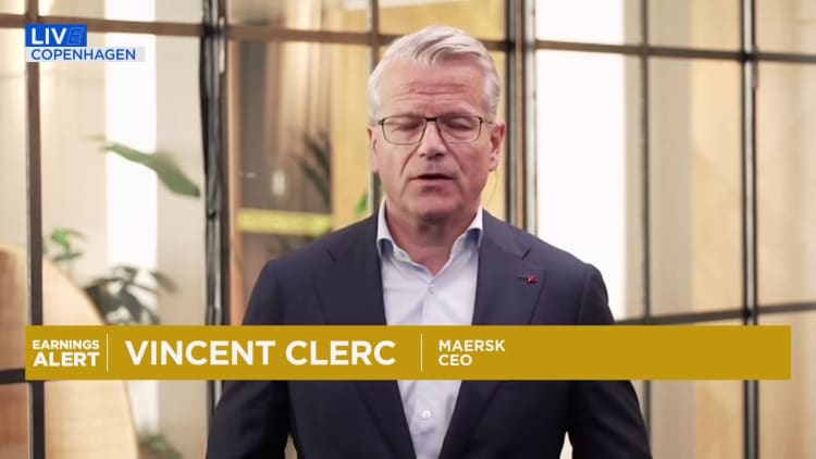 Maersk CEO warns Iran war will have bigger impact in coming months