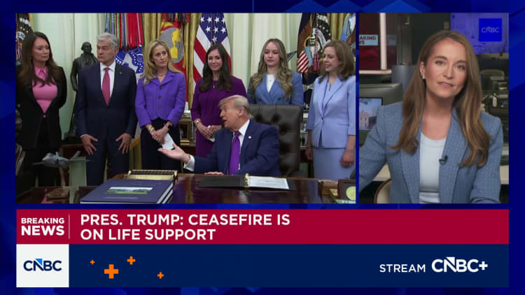 Trump says Iran ceasefire ‘on life support’ after rejecting Tehran’s counter proposal