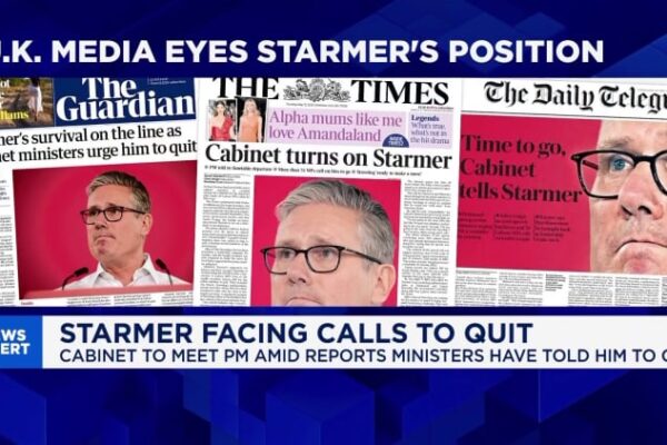 UK MPs turn on PM Starmer, analysts say he’s unlikely to last the year