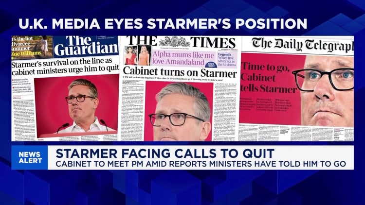 UK MPs turn on PM Starmer, analysts say he’s unlikely to last the year