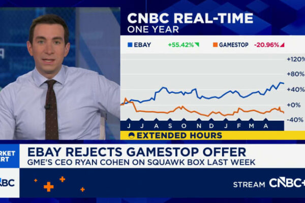EBay rejects GameStop’s takeover bid