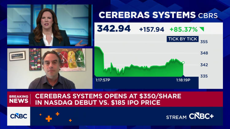Where Cerebras’ monster debut puts in among tech’s biggest IPOs