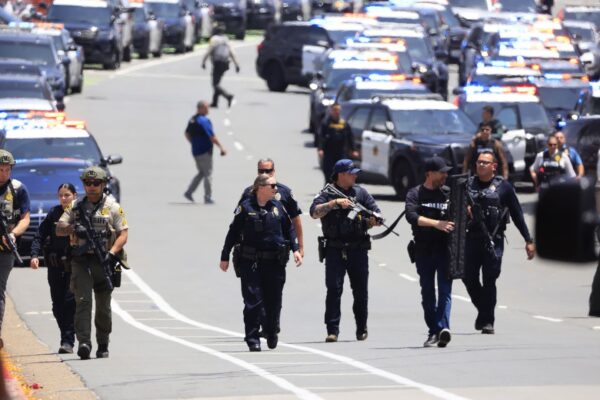 3 men have been killed at a San Diego mosque and both suspects are dead, police say