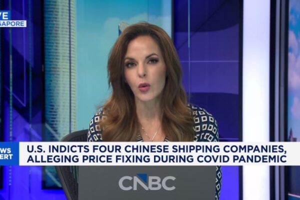 U.S. indicts four Chinese container manufacturers alleging price-fixing cartel