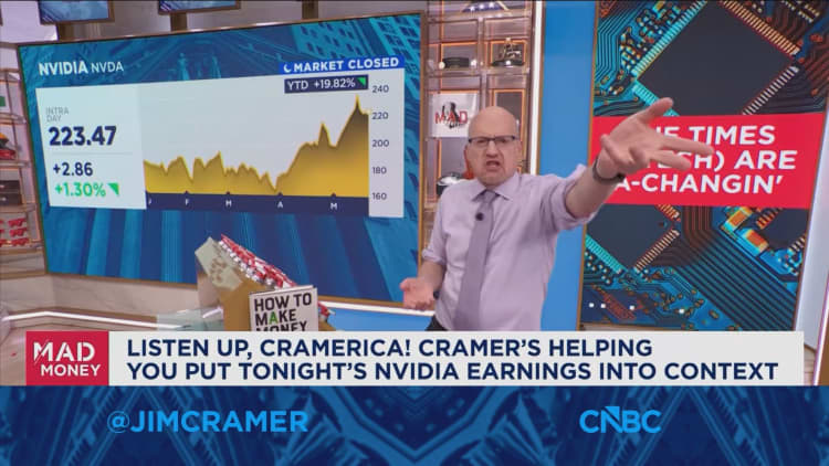Jim Cramer says the world of tech investing has changed and it’s not going back