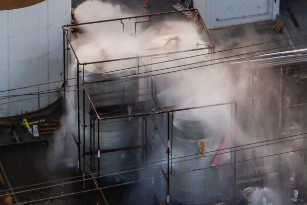 California seeks solution as chemical tank heats up, risking catastrophe