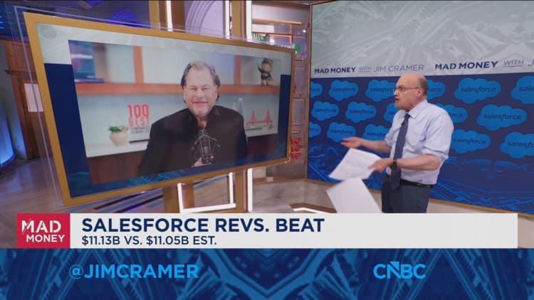 Salesforce CEO Marc Benioff outlines his plan to turn around his struggling stock