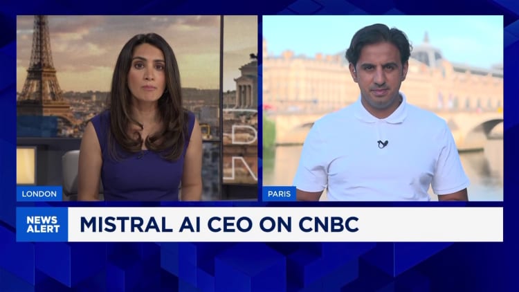 Mistral to explore designing own chips, CEO Arthur Mensch says