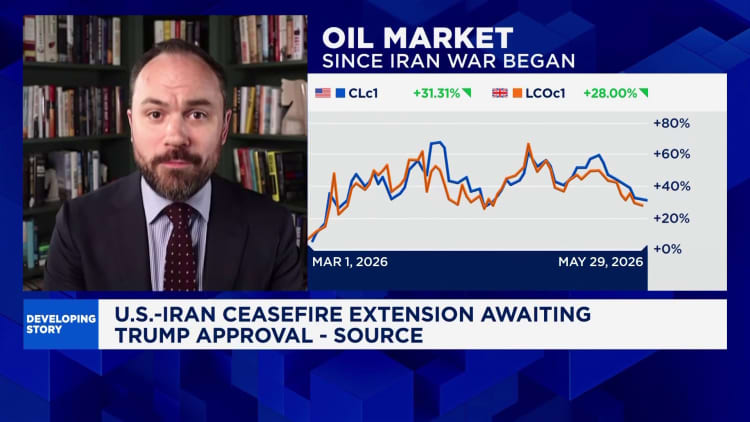 Oil prices fall after Trump says he will make final determination on Iran deal
