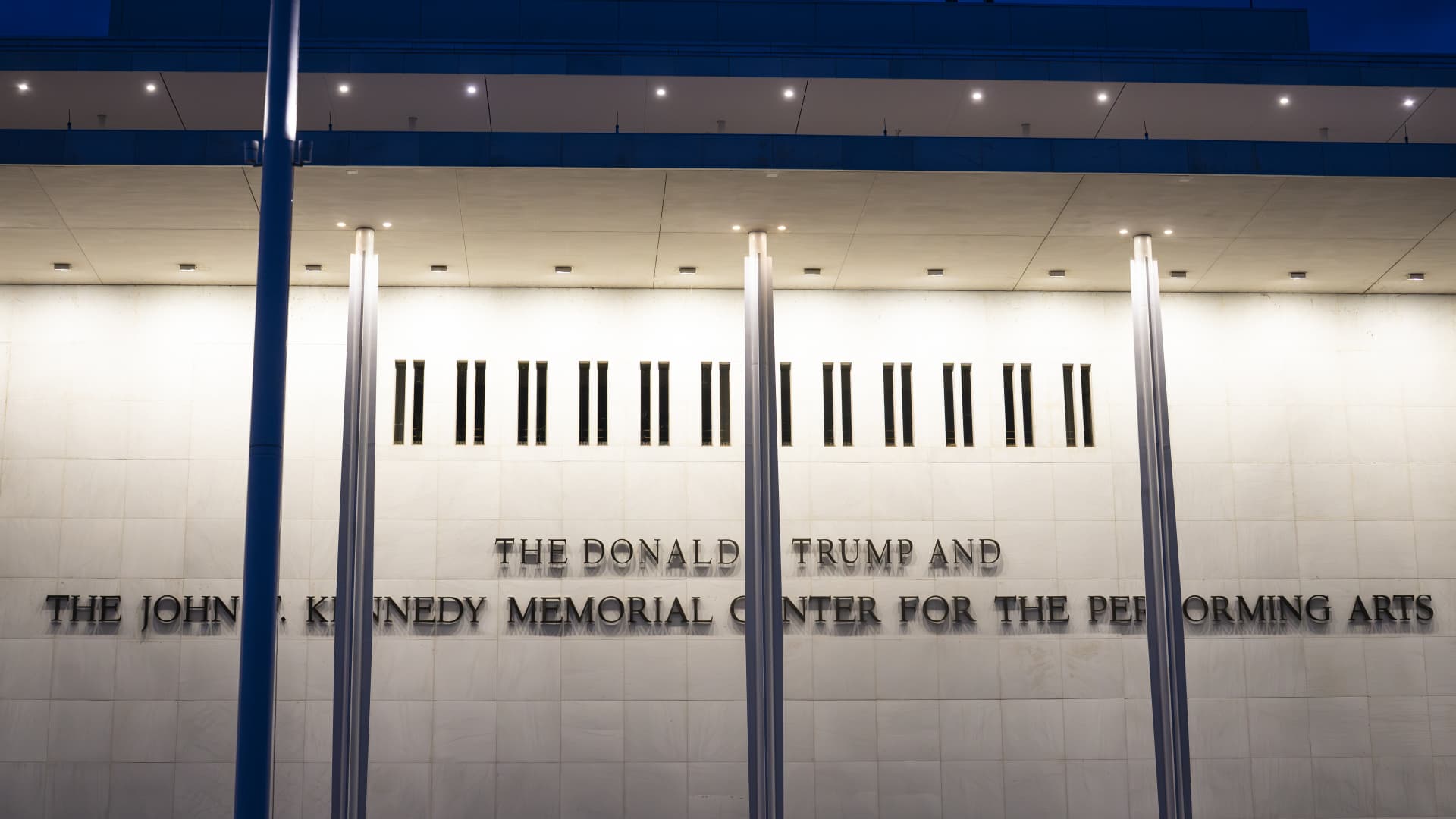 Trump can’t rename Kennedy Center or close it for renovation for now, judge says